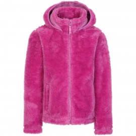 Violetta Pink Fake Fur Παιδική Ζακέτα Fleece 